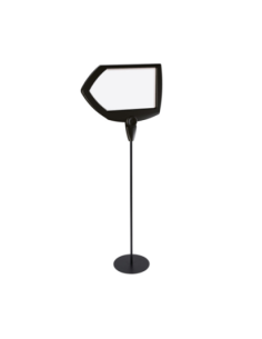 ATRIL DE PIE INFORMATIVO DISEÑO FLECHA BIOFFICE SIG01010101