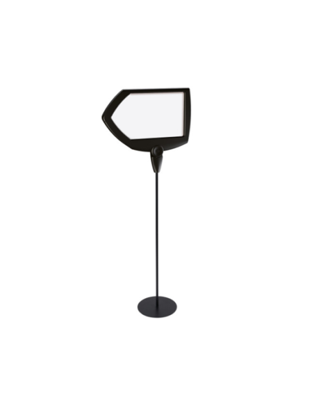 ATRIL DE PIE INFORMATIVO DISEÑO FLECHA BIOFFICE SIG01010101