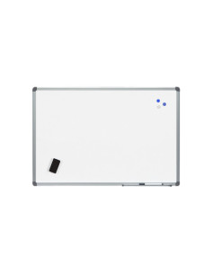 PIZARRA LACADA BLANCA MAGNÉTICA MARCO DE ALUMINIO 200X120CM ROCADA 6411 2