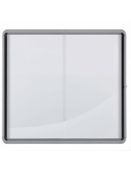 VITRINA NOBO PUERTA CORREDERA INTERIOR FONDO METAL 12 X A4 HOJAS NOBO 1902570