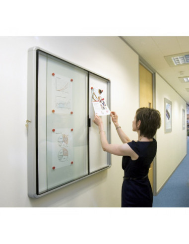 VITRINA NOBO PUERTA CORREDERA INTERIOR FONDO...