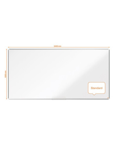 PIZARRA PPLUS ACERO LACADO 2400X1200MM NOBO...