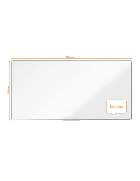 PIZARRA PPLUS ACERO LACADO 2400X1200MM NOBO 1915163