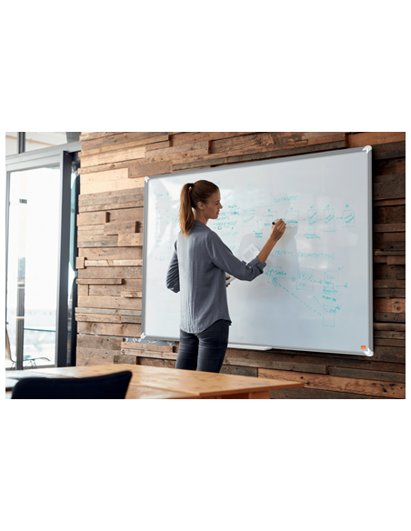 PIZARRA PPLUS MELAMINA 2400X1200MM NOBO 1915454