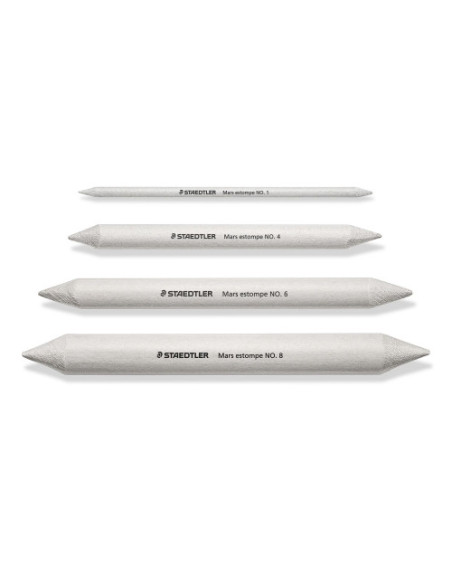 BLÍSTER CON 4 DIFUMINOS TAMAÑOS 1, 4, 6 Y 8 STAEDTLER