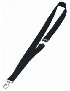 CAJA DE 10 CINTAS PARA IDENTIFICADOR EN TEXTIL ANCHO 20MM COLOR NEGRO DURABLE 8137-01