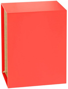 FUNDA ARCHIVADOR COLOR ROJO A4 280X320X86 GRAFOPLAS 7171451