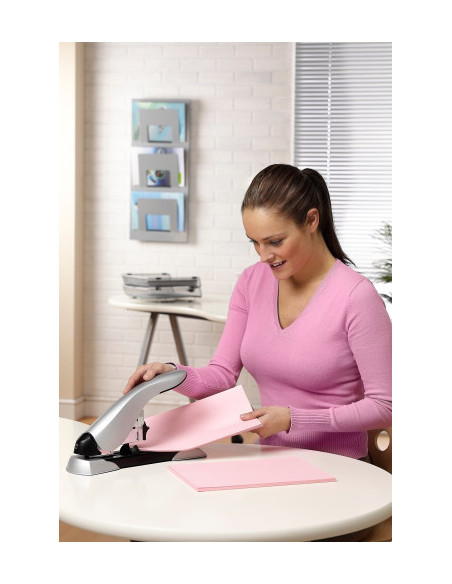 GRAPADORA DE GRUESOS MODELO GLADIATOR 20-160 HOJAS COLOR PLATA REXEL 2102349