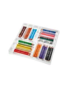 CAJA 144 LAPICES DE COLORES SURTIDOS CLASSPACKS EVOLUTION TRIANGLE BIC 8878311 2