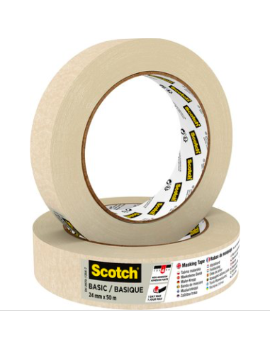 ROLLO CINTA ADHESIVA DE ENMASCARAR PINTOR BASIC...