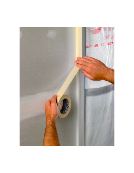 ROLLO CINTA ADHESIVA DE ENMASCARAR PINTOR BASIC 24MM X 50M SCOTCH 7100333168