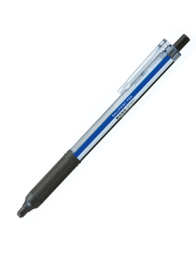 BOLÍGRAFO MONO GRAPH LITE TINTA ACEITE BAJA VISCOSIDAD. CUERPO AZ/NG/BL. TINTA AZUL. TOMBOW BC-MGLE01R15