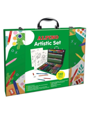 SET ARTISTIC 130 PIEZAS ALPINO UA000570