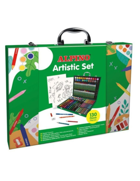SET ARTISTIC 130 PIEZAS ALPINO UA000570