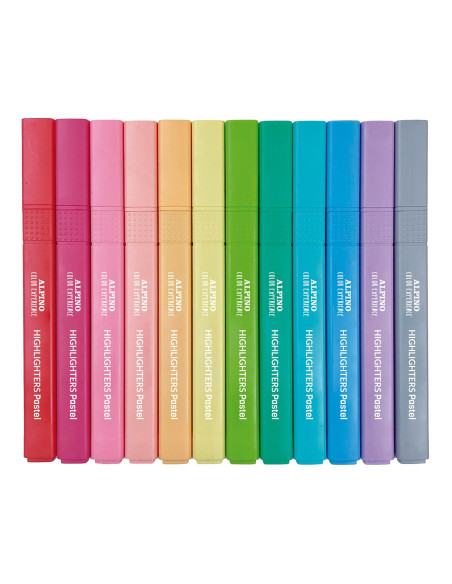 ESTUCHE 6 SUBRAYADORES PASTEL COLOR EXPERIENCE ALPINO SU000012