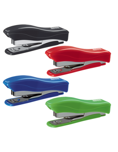 GRAPADORA PETRUS LILIPUT 200 RECYCLE + 1 CAJA GRAPAS 23/6 - 200 COLORES SURTIDOS (ROJO