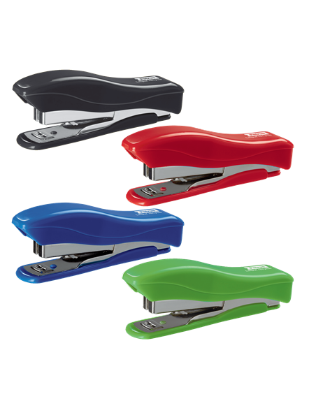 GRAPADORA PETRUS LILIPUT 200 RECYCLE + 1 CAJA GRAPAS 23/6 - 200 COLORES SURTIDOS (ROJO