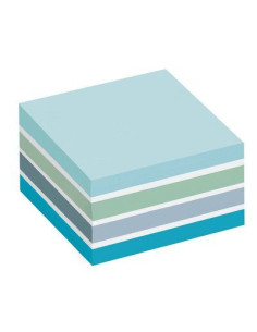 CUBO 450 HOJAS NOTAS ADHESIVAS 76X76MM COLORES SURTIDOS AZULES 2028-B POST-IT 7100172385 2