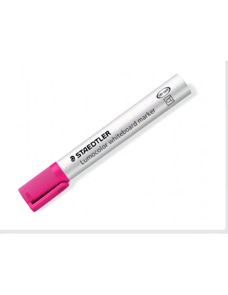 MARCADOR PIZARRA LUMOCOLOR MARKER 351 TRAZO 2MM. ROSA STAEDTLER 351-20