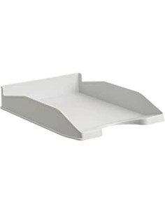 BANDEJA ECOGREEN 100% RECICLADO Y RECICLABLE APILABLE DIN A4 Y FOLIO MEDIDAS 345X255X60 MM COLOR GRIS ARCHIVO 2000 742 GS