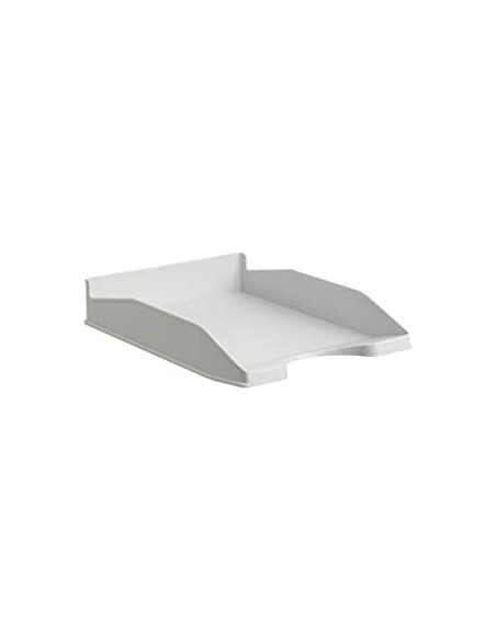 BANDEJA ECOGREEN 100% RECICLADO Y RECICLABLE APILABLE DIN A4 Y FOLIO MEDIDAS 345X255X60 MM COLOR GRIS ARCHIVO 2000 742 GS