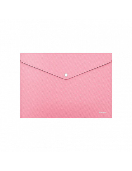 SOBRE BROCHE POLIPROPILENO OPACO A4 MATT PASTEL COLORES SURTIDOS ERICH KRAUSE 50322