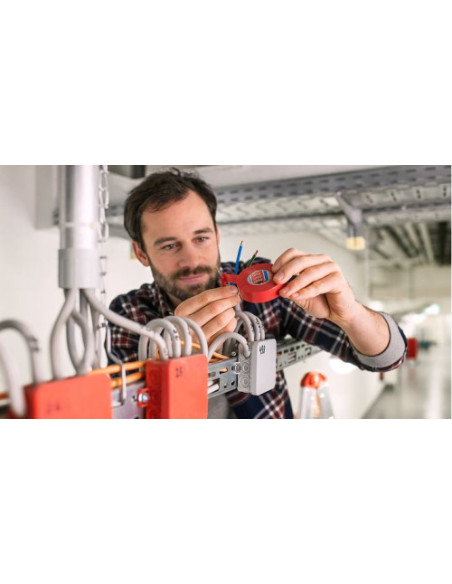 ROLLO CINTA AISLANTE PVC 15MMX10METROS NEGRA TESA 56192-00010-22