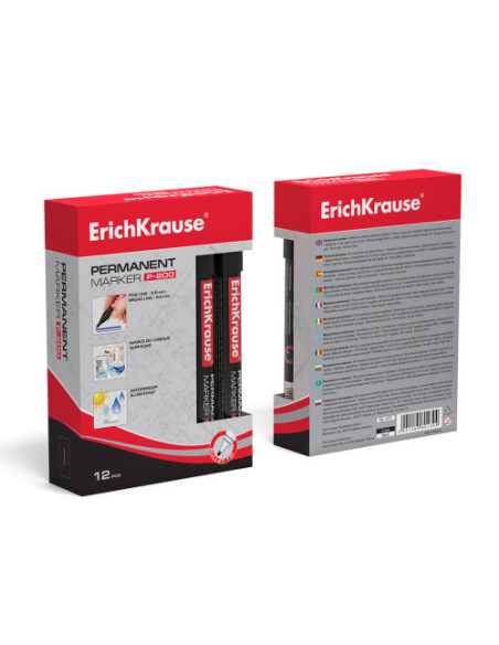 MARCADOR PERMANENTE P-200 AZUL ERICH KRAUSE 4778