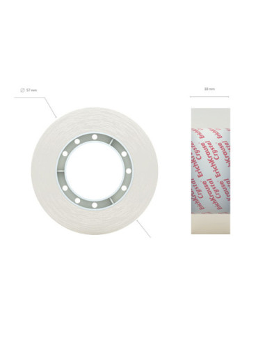 PACK 4 CINTAS ADHESIVAS CRYSTAL, 18MMX33M ERICH...