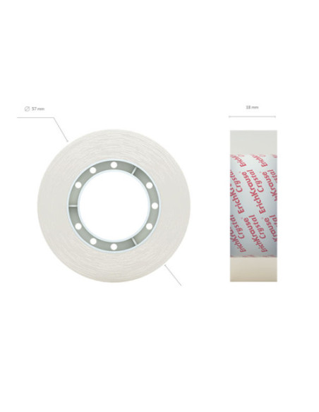 PACK 4 CINTAS ADHESIVAS CRYSTAL, 18MMX33M ERICH KRAUSE 59663