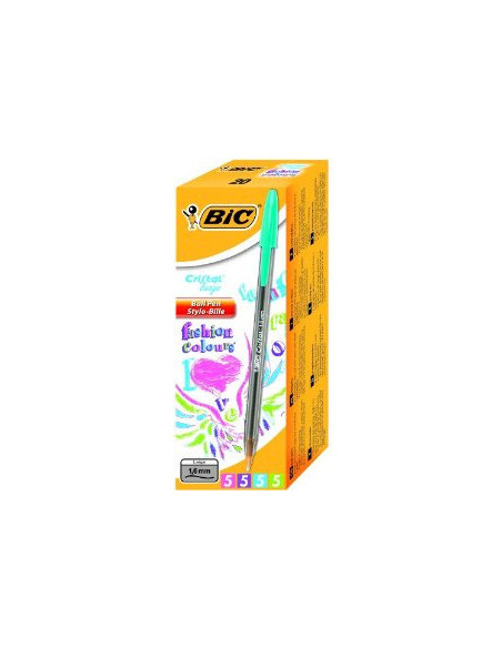 CAJA 20 BOLIGRAFO CRISTAL FUN TRAZO 1