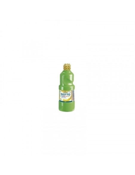 BOTELLA 500ML TÉMPERA LAVABLE VERDE GIOTTO F535312