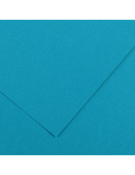 PACK 25 HOJAS CARTULINA IRIS 50X65185G AZUL ULTRAMAR CANSON C200040233