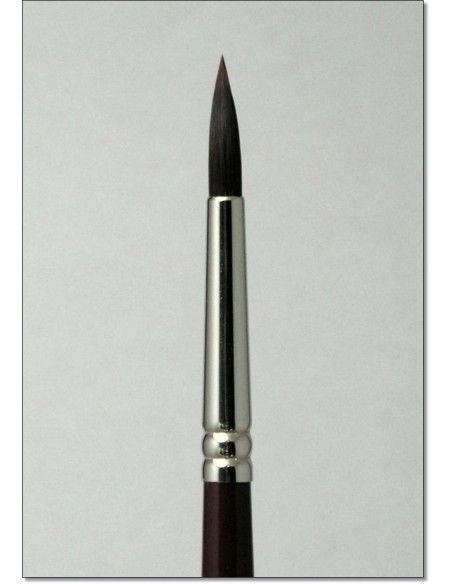 PINCEL OLEO-ACRILICO LARGO REDONDO TEIJIN Nº4