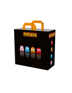 BOLSA DE COMPRA PAC-MAN (FANTASMAS) KONIX REDSTRING 78441120928