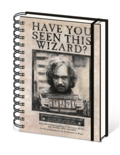 CUADERNO A5 CON ESPIRAL SIRIUS BLACK BUSCADO 21 X 15 CM PYRAMID INTERNATIONAL REDSTRING SR72252