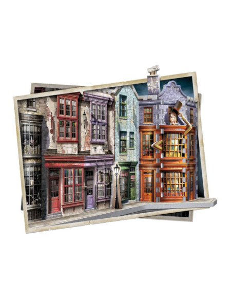 HARRY POTTER PUZZLE 3D CALLEJÓN DIAGON WREBBIT REDSTRING W3D-1010