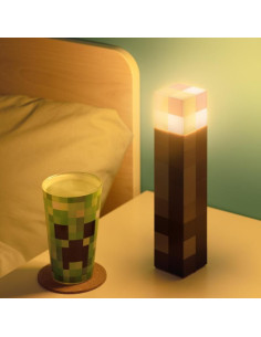 LÁMPARA ANTORCHA MINECRAFT PALADONE REDSTRING PP9202MCF 2