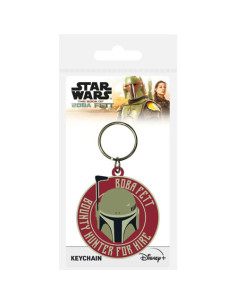 LLAVERO DE GOMA STAR WARS EL LIBRO DE BOBA FETT PYRAMID REDSTRING RK39329C