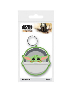 LLAVERO THE MANDALORIAN EL NIÑO PYRAMID REDSTRING RK39061C