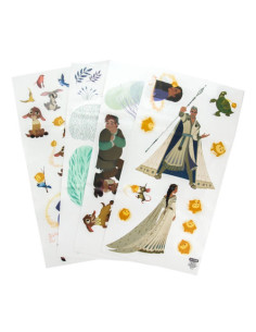 PACK DE VINILOS DE PARED WISH - GLOW IN THE DARK PALADONE REDSTRING PP12864WH