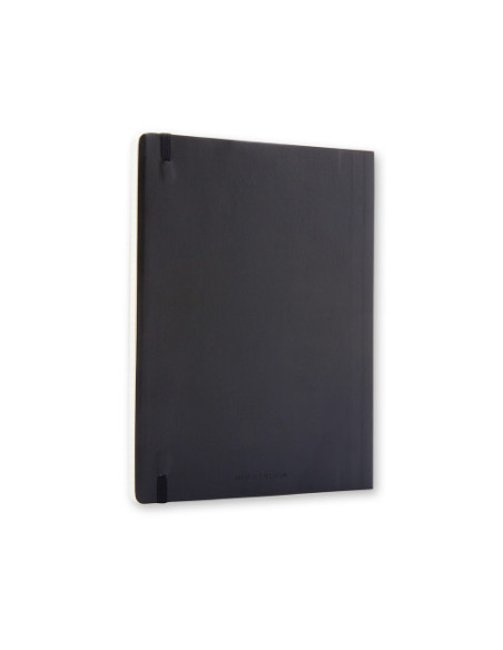 LIBRETA CLASICA TAPA BLANDA NEGRA XL (19X25CM) RAYADA MOLESKINE QP621