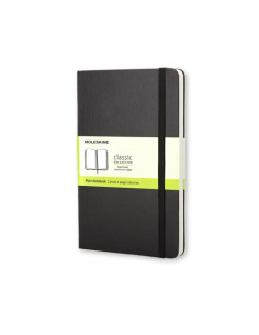 LIBRETA CLASICA TAPA DURA NEGRA P (9X14CM) LISA MOLESKINE QP012