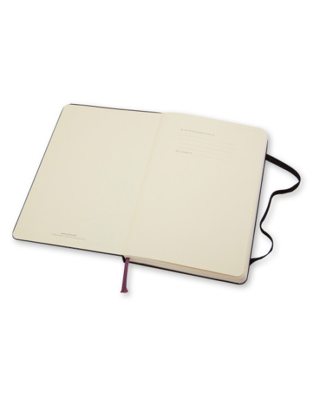 LIBRETA CLASICA TAPA DURA NEGRA P (9X14CM) LISA MOLESKINE QP012