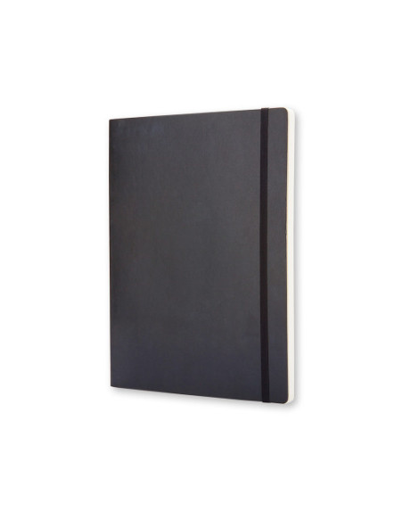 LIBRETA CLASICA TAPA BLANDA NEGRA XL (19X25CM) LISA MOLESKINE QP623