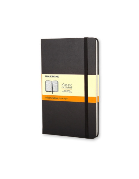 LIBRETA CLASICA TAPA DURA NEGRA L (13X21CM) CUADRICULADA MOLESKINE QP061 LIBRETA CLASICA TAPA DURA NEGRA L (13X21CM) CUADRICULADA MOLESKINE QP061