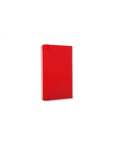 LIBRETA CLASICA TAPA DURA ROJA L (13X21CM) LISA...