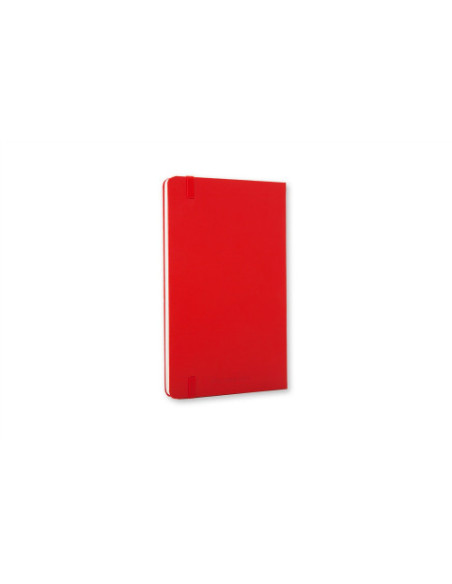 LIBRETA CLASICA TAPA DURA ROJA L (13X21CM) LISA MOLESKINE QP062R
