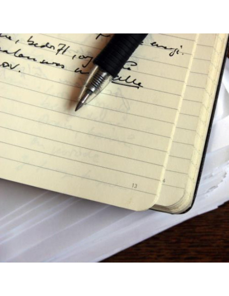 LIBRETA CLASICA TAPA DURA ROJA L (13X21CM) RAYADA MOLESKINE QP060R