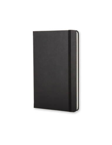 LIBRETA CLASICA TAPA DURA NEGRA P (9X14CM)...